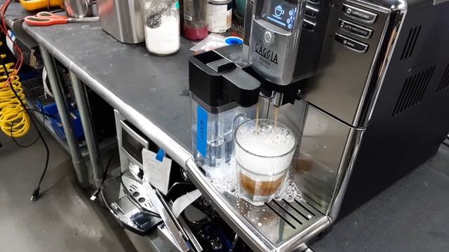 New Magnet sensor and brew unit cleaning - Gaggia Anima Prestige - 4305 test смотреть онлайн