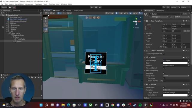 Unity VR XR Interaction Toolkit - UI Menu and Interactions смотреть онлайн