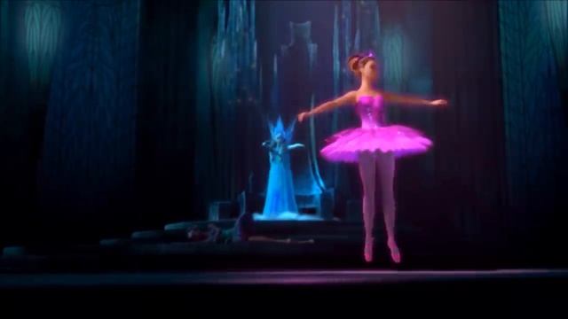 Barbie In The Pink Shoes-Dancing Scene 6(Defeating the Snow Queen) смотреть онлайн