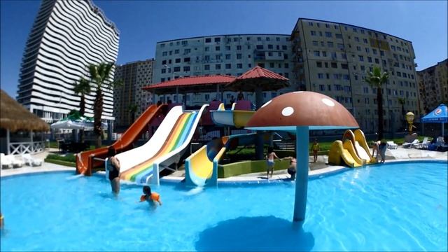 ВЛОГ 5 АКВАПАРК БАТУМИ 2018 THE BATUMI WATER PARK 2018 смотреть онлайн