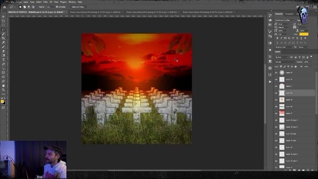 Remaking METALLICA Artwork In Photoshop! смотреть онлайн
