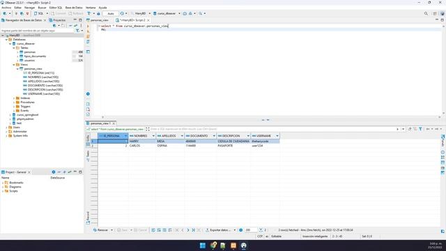 Curso de DBeaver | Como Ejecutar y Obtener Información De Vistas (View) Usando DBeaver смотреть онлайн