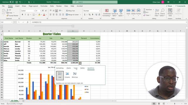 Quick Tip - How to Use Quick Analysis in Excel смотреть онлайн