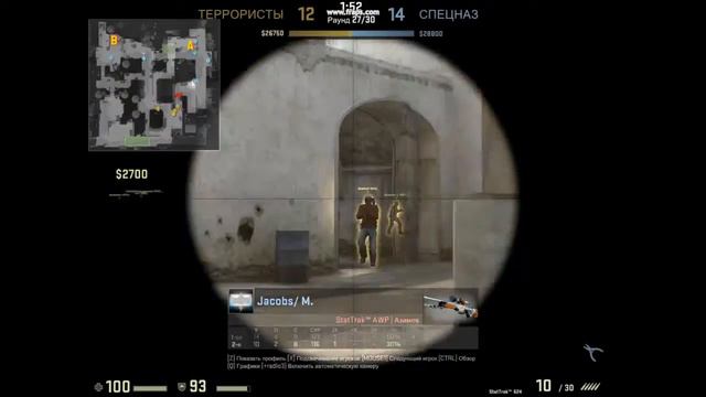 Jacobs M. - ez games awp (mirage, dust2) смотреть онлайн