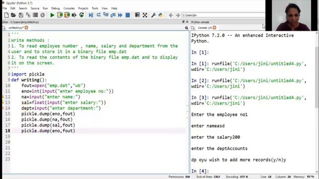 File Handling in Python - Binary Files - Part 1(Class XII) смотреть онлайн