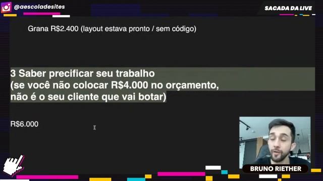 Você precisa saber precificar seu trabalho смотреть онлайн
