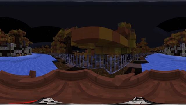 Гонка по льду Трасса Осень в майнкрафте 360 vr\ Ice Boat race Autumn in minecraft 360 vr смотреть онлайн