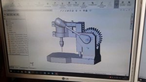 Сверлильный станок для печатных плат, напечатанный на 3д принтере