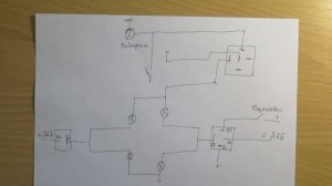 ДХО. Дальний в ПолНакала. Моя схема. Две обычных реле