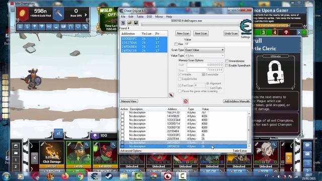 Idle Champions of the Forgotten Realms - Level ( Cheat Engine ) смотреть онлайн