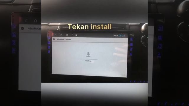 Tutorial install Agama Car Launcher смотреть онлайн