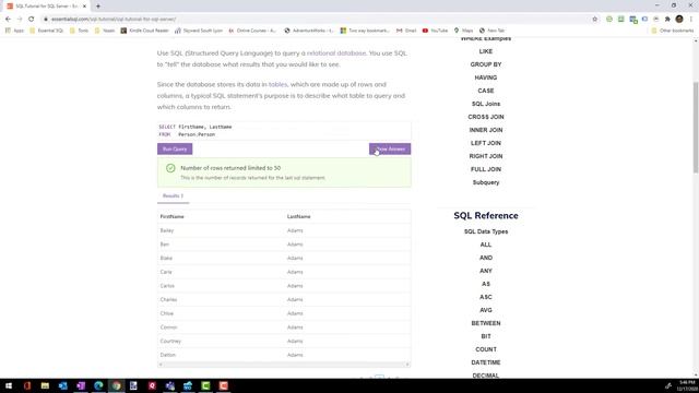 Take the Essential SQL Challenge – Interactive Tutorial | Essential SQL смотреть онлайн