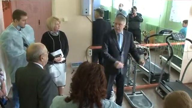 Визит Министра Социальных отношений в КОРЦ смотреть онлайн