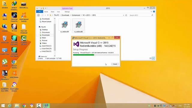 How to Fix Microsoft Visual C++ 2015 Redistributable Setup Failed смотреть онлайн