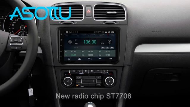 Asottu VW603 Car dvd for VW golf polo tiguan passat Skoda yeti superb rapid Octavia смотреть онлайн
