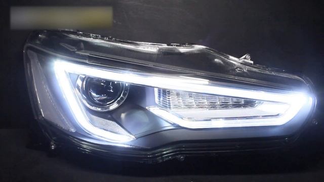 Тюнинг фары MITSUBISHI LANCER X смотреть онлайн