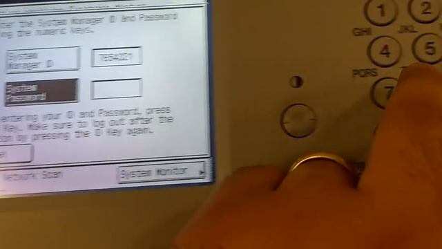 System Manager ID and System Password Canon ImageRUNNER IR 2520 смотреть онлайн