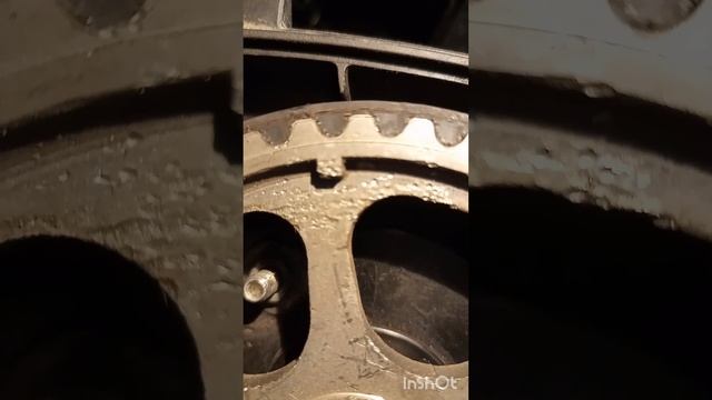 ремень грм гранта, проверяем метки!