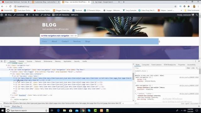 Applying Custom Css In Wordpress | Custom Theme Styling | Header and Footer Design Wordpress смотреть онлайн