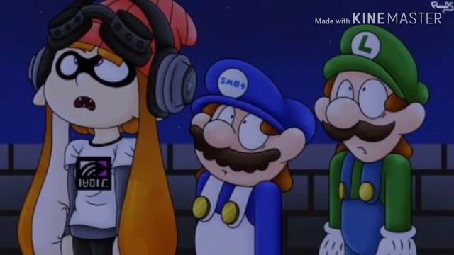 Meggy Smg4 and Luigi are looking for the moon смотреть онлайн