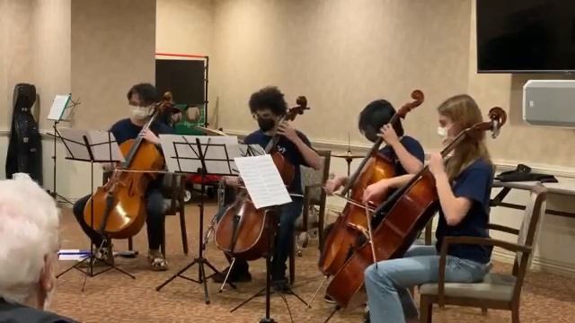 Waltz no.2, Shostakovich - Cello Quartet | 12/9/22, Atria Woodlands смотреть онлайн