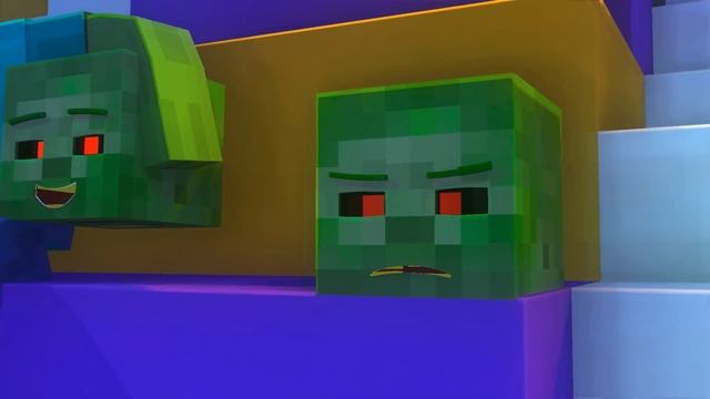 ЗЕЛЕНЫЙ ЗОМБИ - Майнкрафт Песня КЛИП Анимация | Minecraft Parody Song Animation of PSY смотреть онлайн