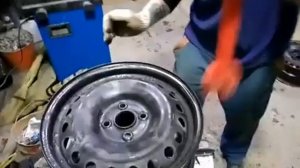 правка восьмёрки на штамповке !!!