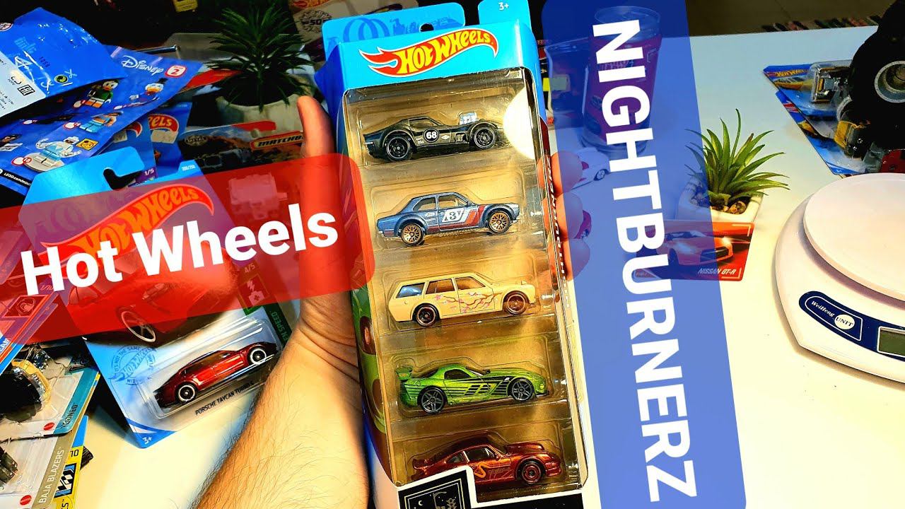Лучшие Hot Wheels 2021! Обзор Hot Wheels Nightburnerz 5 Pack