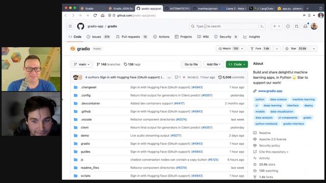 Build Delightful Machine Learning Apps with Gradio Talk Python to Me Ep.430 смотреть онлайн