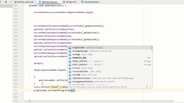 Quiz app in android studio| Final Part | How to make quiz app in android studio | Tech Projects смотреть онлайн