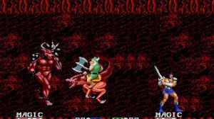 Golden Axe II (2 Players Co-op) | (Genesis) | [4K]