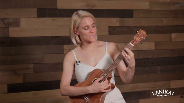 Lanikai Baritone Ukulele Tutorials - Movable Minor Chords Pt 1 with Abigail Flowers смотреть онлайн