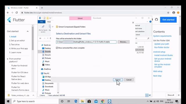 3 - Setup Flutter on Windows смотреть онлайн