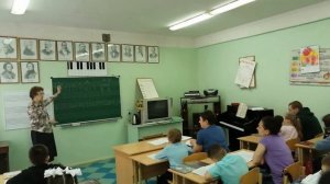 Открытый урок по сольфеджио 1 класс Михайловской И.О.