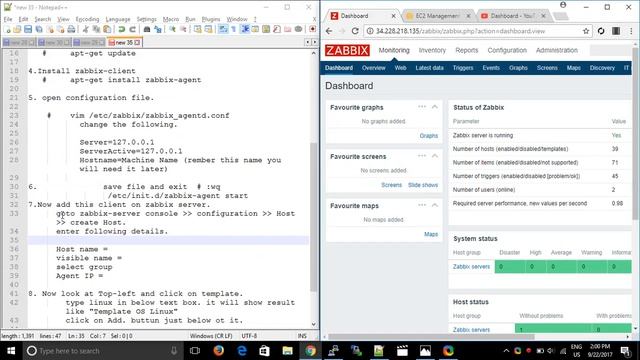 Zabbix Lesson 2 How To Install zabbix client / agent on linux смотреть онлайн