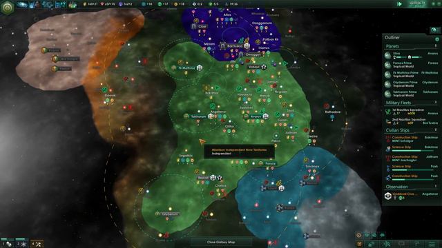 STELLARIS Let's Play - HARD - Fanatic Individualist/Materialist - #8 "Reconnaissance" смотреть онлайн