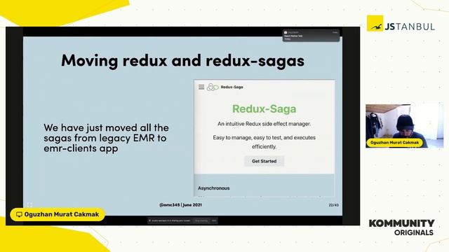 JSTANBUL 2021 - Oğuzhan Çakmak: React Monorepo ile bir yıl çalıştıktan sonra: İtiraflar, Tecrübeler смотреть онлайн