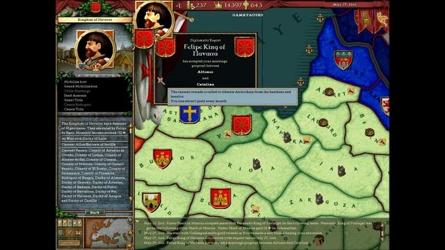 Let's Play Crusader Kings: Deus Vult - Part 54 - Bigger Better Churches смотреть онлайн