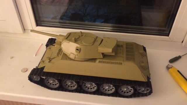 t34/76 rctank проверка ик боя после окраски смотреть онлайн