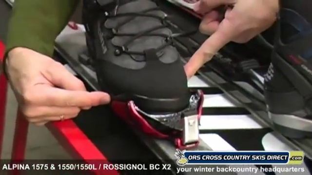 Rossignol BC X2 / Alpina 1550 & 1575 Ski Boots Review Video by ORS Cross Country Skis Direct смотреть онлайн