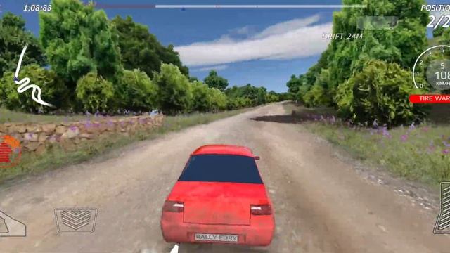 Car racing - Rally fury car racing simulator Game - Best android gameplay смотреть онлайн