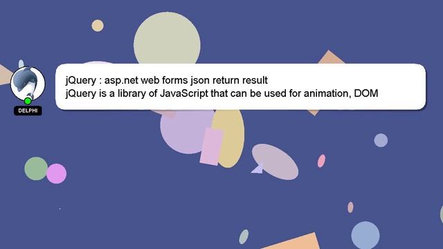 jQuery : asp.net web forms json return result смотреть онлайн