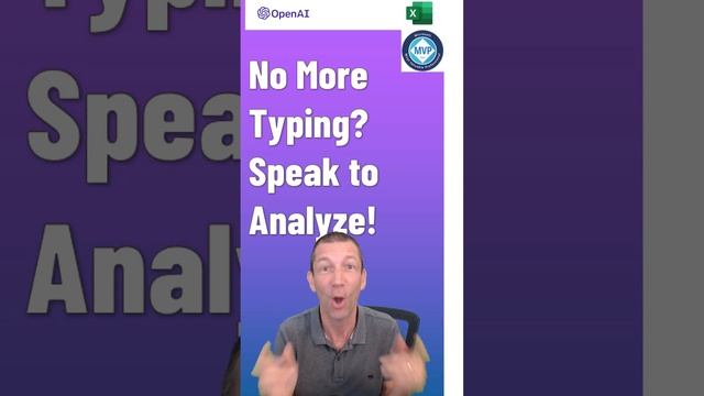 Is Typing going to be a skill of the past? GPT4 and Analyzing Excel with speech. смотреть онлайн