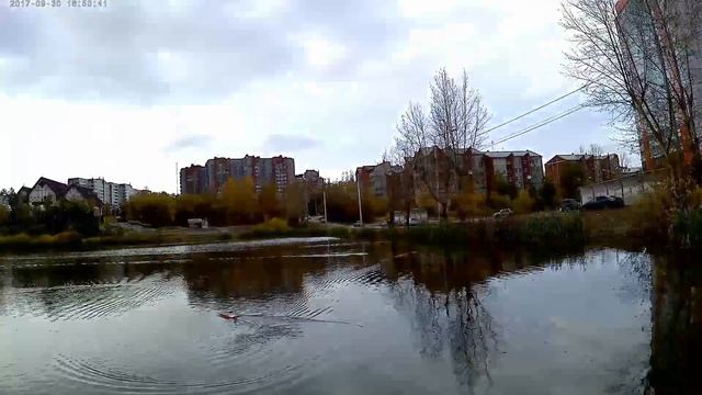 Аэроглиссер из потолочки испытание на озере смотреть онлайн