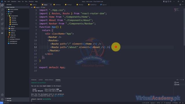 404 page in React router | React Router Tutorial смотреть онлайн