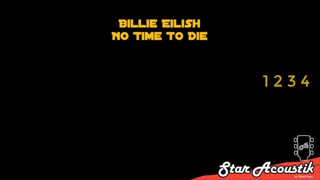 Billie Eilish - No Time To Die (karaoke acoustic) смотреть онлайн