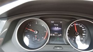 Расход топлива Volkswagen Tiguan 2.0 TDI(DBGC) и работа активного круиза.