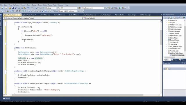 Update Product in Admin Panel using Asp.Net C# | Part 14 смотреть онлайн