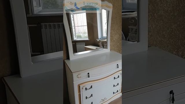 Спальный гарнитур Рим 5П белый (Производство Белоруссия) смотреть онлайн