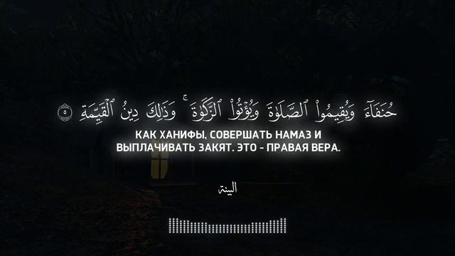 Мухаммад аль Люхайдан | Сура 98 «Аль-Баййина» смотреть онлайн